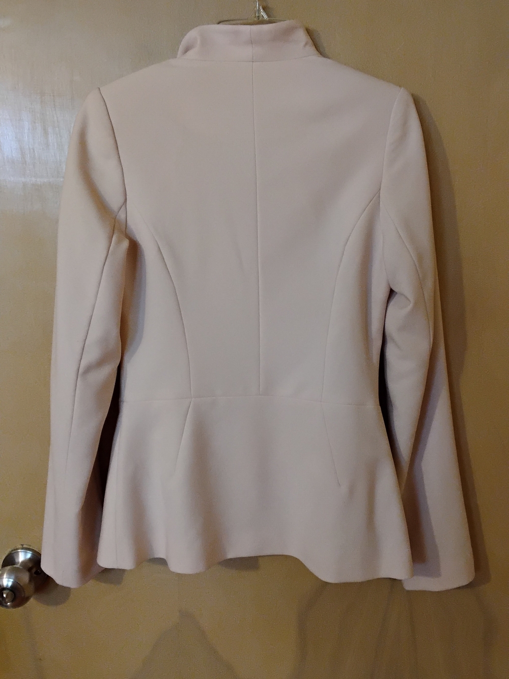 Tailored Light Pink Women's Blazer Jacket - Picture 4 of 5